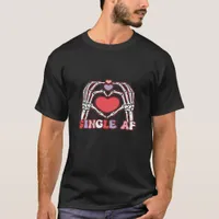 Af Skeleton Hands Valentines Day Classic T-Shirt