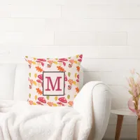 Personalized Fall Throw Pillow