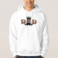 Royally Awesome Dad: Geometric Pattern  Hoodie