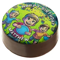 Personalized Disc Golf Boy's Birthday   Chocolate Covered Oreo