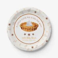 Cutie Pie Fall Baby Shower Paper Plates