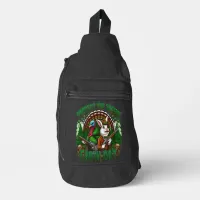 The White Rabbits Wild earth day  Sling Bag