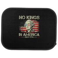 No Kings In America Since 1776 Vintage Flag Car Floor Mat