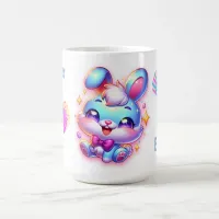 Cute bunny Happy Easter | Coffee Mug