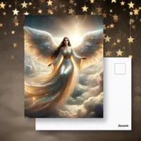 Beautiful Angel in the Clouds Postcard