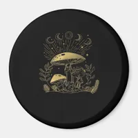 Cottagecore Mushrooms Fungi Goblincore Aesthetic Magnet