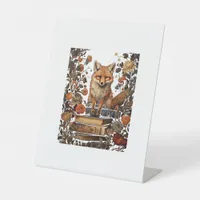 Cottagecore Aesthetic With Book Cute Goblincore Mi Pedestal Sign