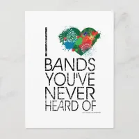 Music Snob Postcard