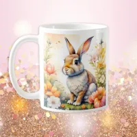 Sweet Easter Blessings Vintage Bunny Rabbit