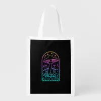 Cottagecore Aesthetic Goblincore Mushroom Academia Grocery Bag