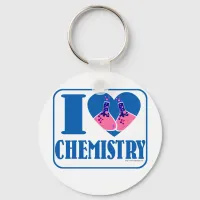 I love Chemistry Keychain