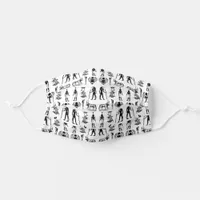 Ancient Egypt Symbols Pattern Adult Cloth Face Mask