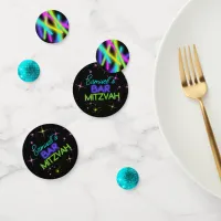 Neon Glow Stick Bar Mitzvah ID991 Confetti