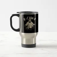 F Caw F Raven Retro Classic Style Travel Mug