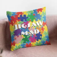 Dissectologist Jigsaw Puzzle Lover put together Throw Pillow