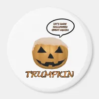 Halloween Trumpkin Fitted Magnet