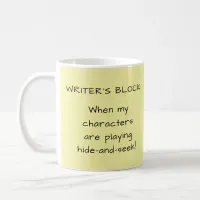 Sunny Yellow Writer's Quote Author Writer Gift Coffee Mug