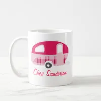 Personalized Retro Caravan Owners Mugs