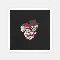Till Death Do Us Part Skull Napkins