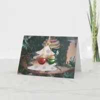 Country Christmas Ornament Christmas Tree Card