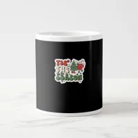 Tis Season Retro Funny Sloth Giant Coffee Mug