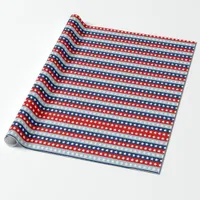 USA Patriotic Wrapping Paper