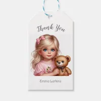 Personalized Sweet Little Girl Gift Tags