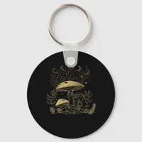 Cottagecore Mushrooms Fungi Goblincore Aesthetic Keychain