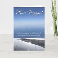 Bon Voyage! Happy & Safe Travel Wishes Card