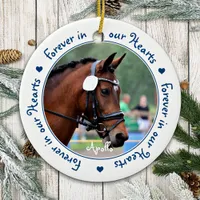 Horse Memorial Ceramic Ornament