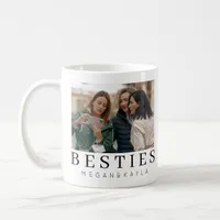 Minimalist Modern Chic Best Friends Coffee Mug