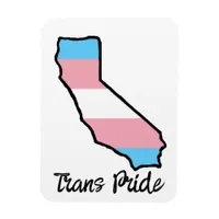 California Trans Pride Magnet