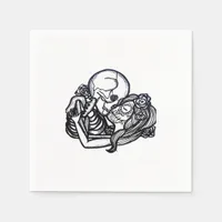 Till Death Do Us Part Classic – Spooky Skeleton Sl Napkins