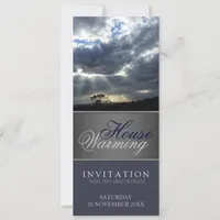 Nature Sunrays House Warming Invitation