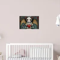 Adorable Gothic Valentine Doll Poster