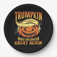 Trumpkin - Donald  Make Halloween Great Again  Paper Plates