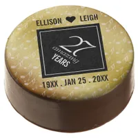 Elegant 27th Music Wedding Anniversary Celebration Chocolate Covered Oreo