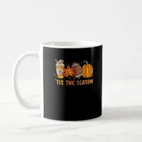 Tis The Season Football Fall Thanksgiving Football Coffee Mug
