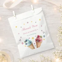 Ice Cream Cool Birthday Party Favor Bag