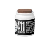 Funny Punny The 411 on Ghosts Candy Jar
