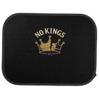 No Kings Minimal Clean Car Floor Mat