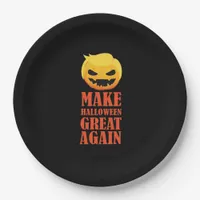 Trumpkin Make Halloween Great Again – MAGA Pumpkin Paper Plates