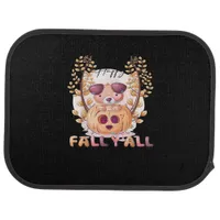It’s Fall Y’all Pumpkin Halloween Cat Autumn Car Floor Mat