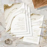 Abstract Glitter Strata Rehearsal Dinner Ivr ID903