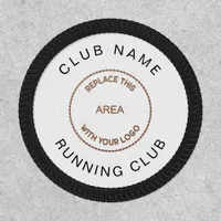 Running Club Logo Name Fully Customisable Patch
