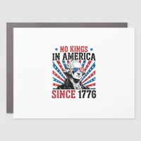George Washington Protest Sign No Kings In America
