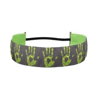 Glowing Ghoul Handprint Athletic Headband