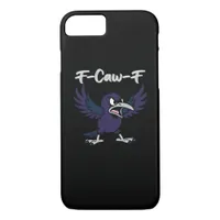 F-Caw-F Retro Graphic iPhone 8/7 Case
