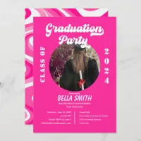 Retro Groovy Graduation Cards