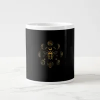 Cottagecore Bee Mystical Magical Goblincore Moon P Giant Coffee Mug